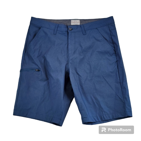 Weatherproof Nylon blend shorts size 36 Blue - Picture 1 of 8